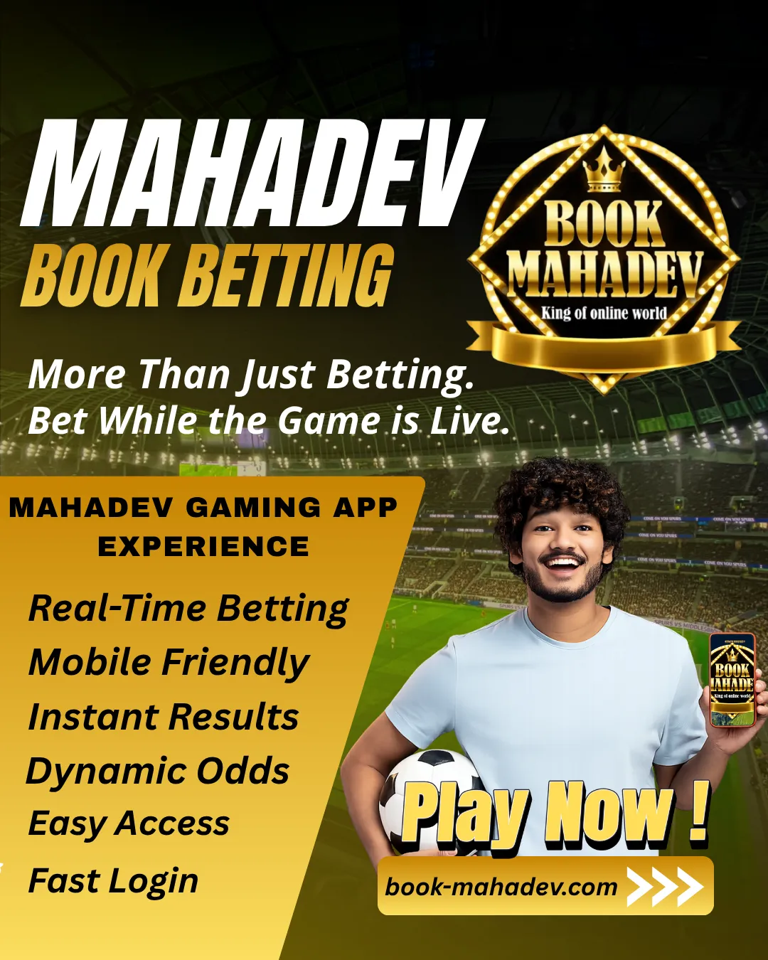Mahadev Book Dashboard