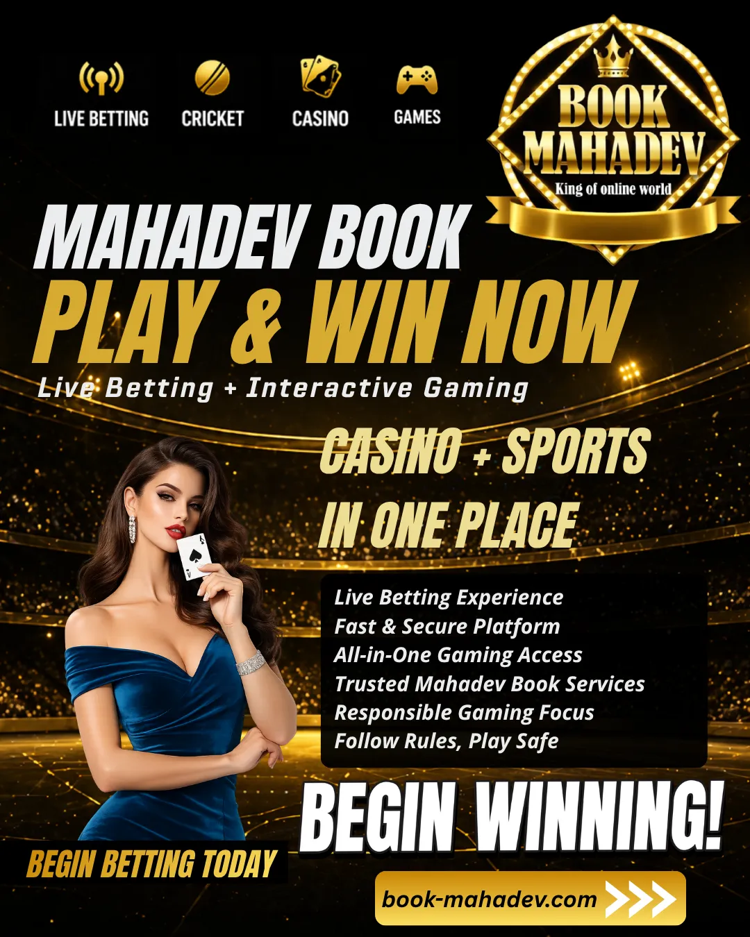Live Cricket Betting Mahadev