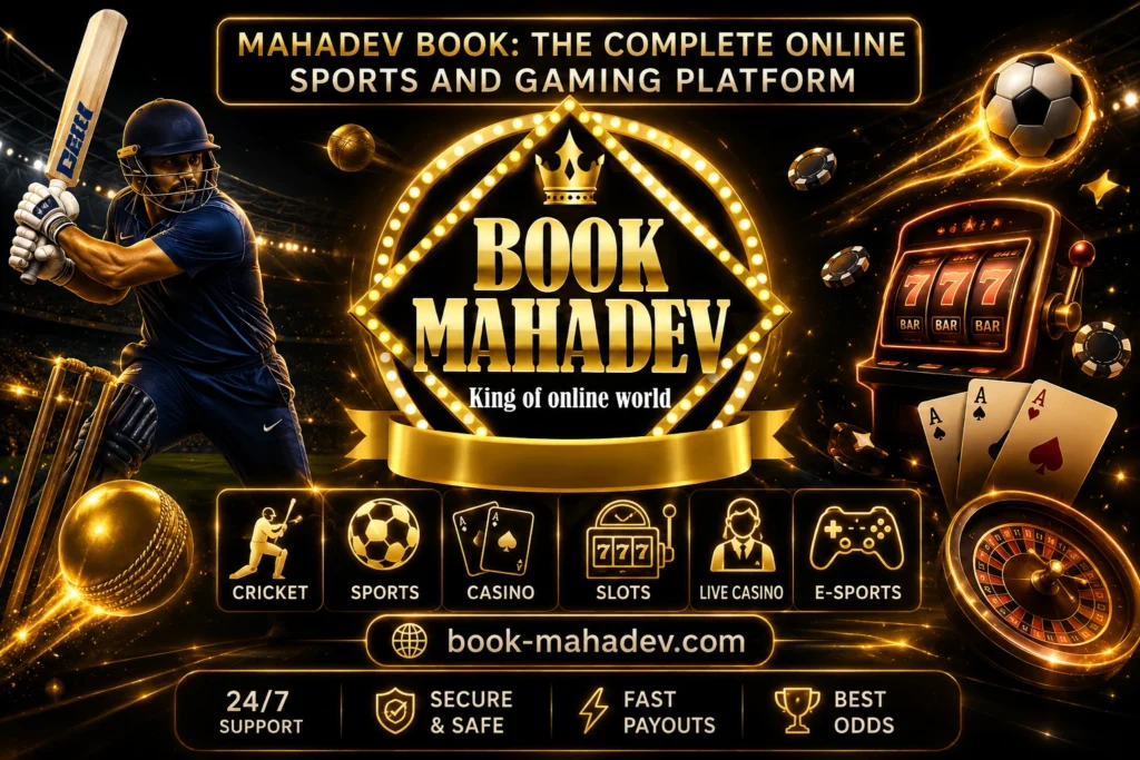 Mahadev Book: The Complete Online Sports and Gaming Platform